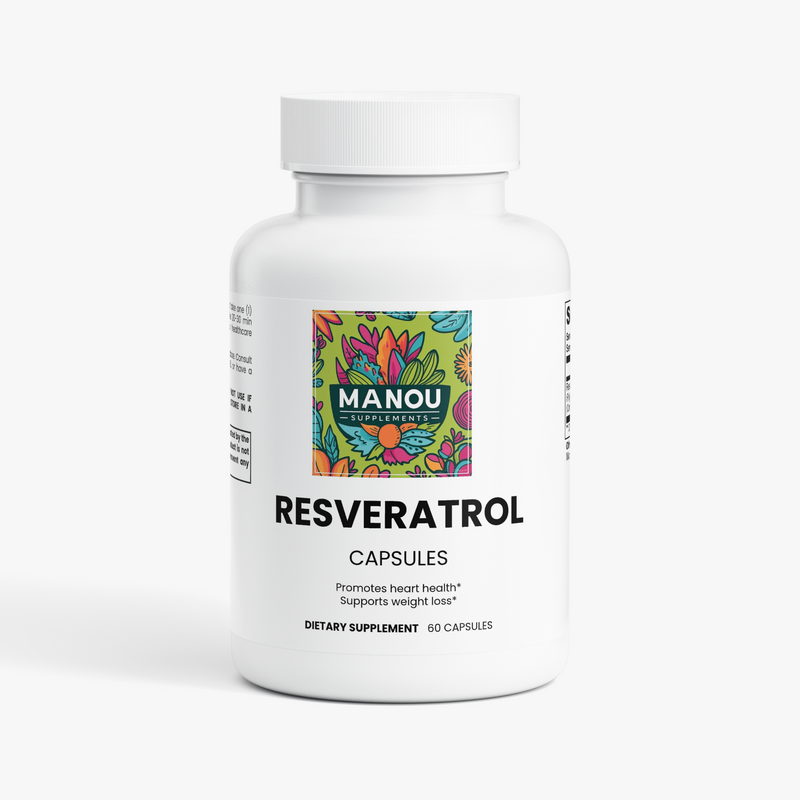 Resveratrol supplement, best antioxidant for aging, cellular health support, heart health supplement, metabolic support vitamins, pure resveratrol capsules, no sugar anti-aging.