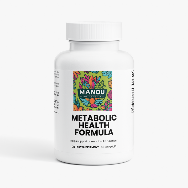 Metabolic Health Formula-Natural Blood Sugar Support Supplement