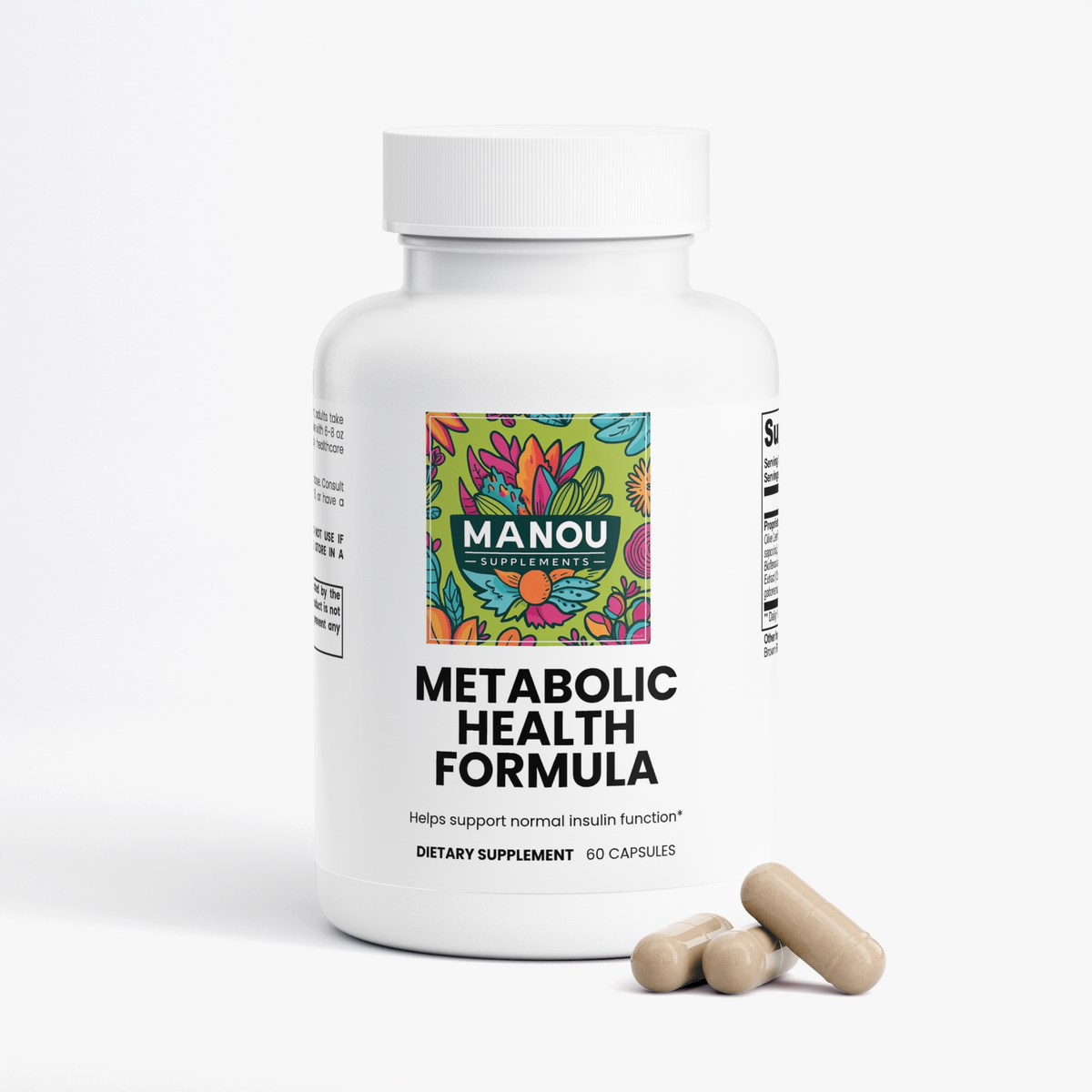 Metabolic Health Formula-Natural Blood Sugar Support Supplement