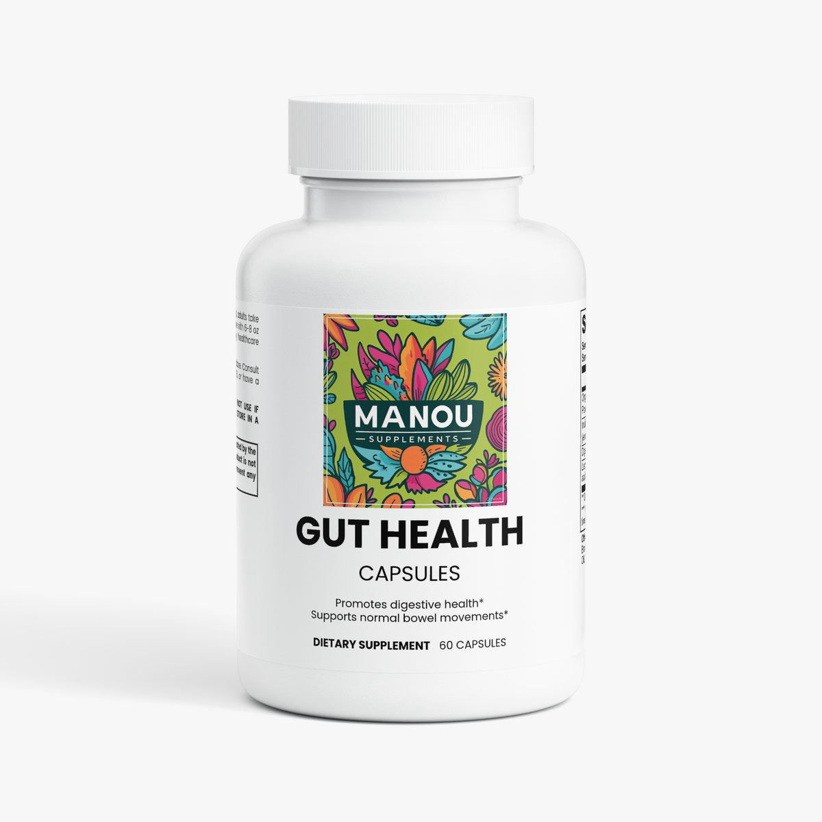 Gut Health Digestive Enzyme Probiotic Prebiotic ACV Inulin Bloat Relief Daily Support