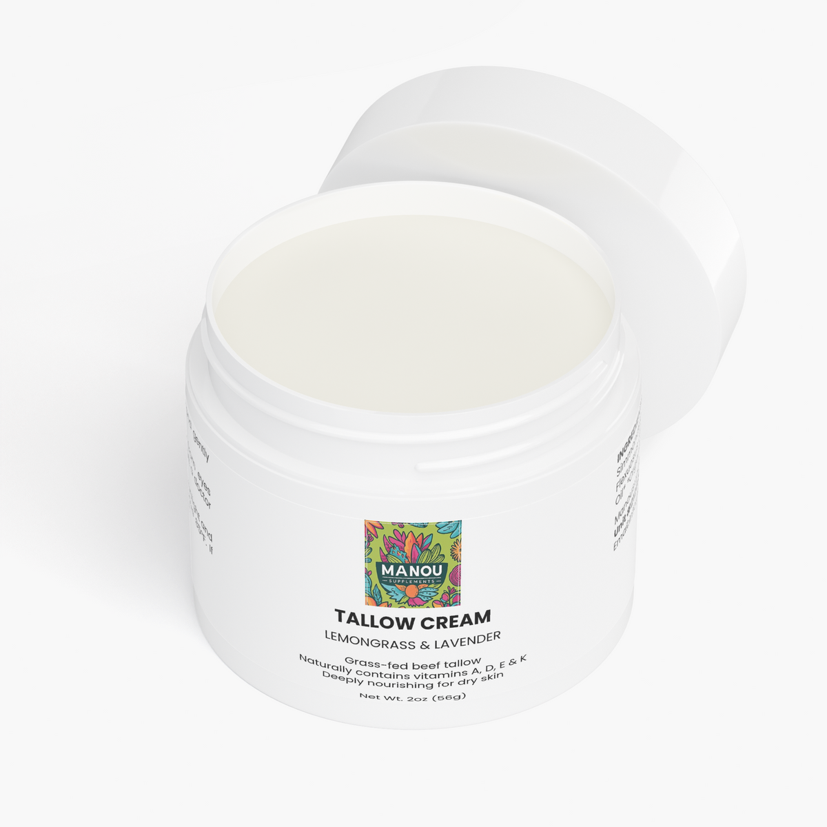 Tallow Cream Lemongrass & Lavender