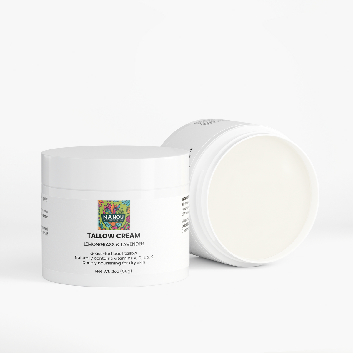 Tallow Cream Lemongrass & Lavender