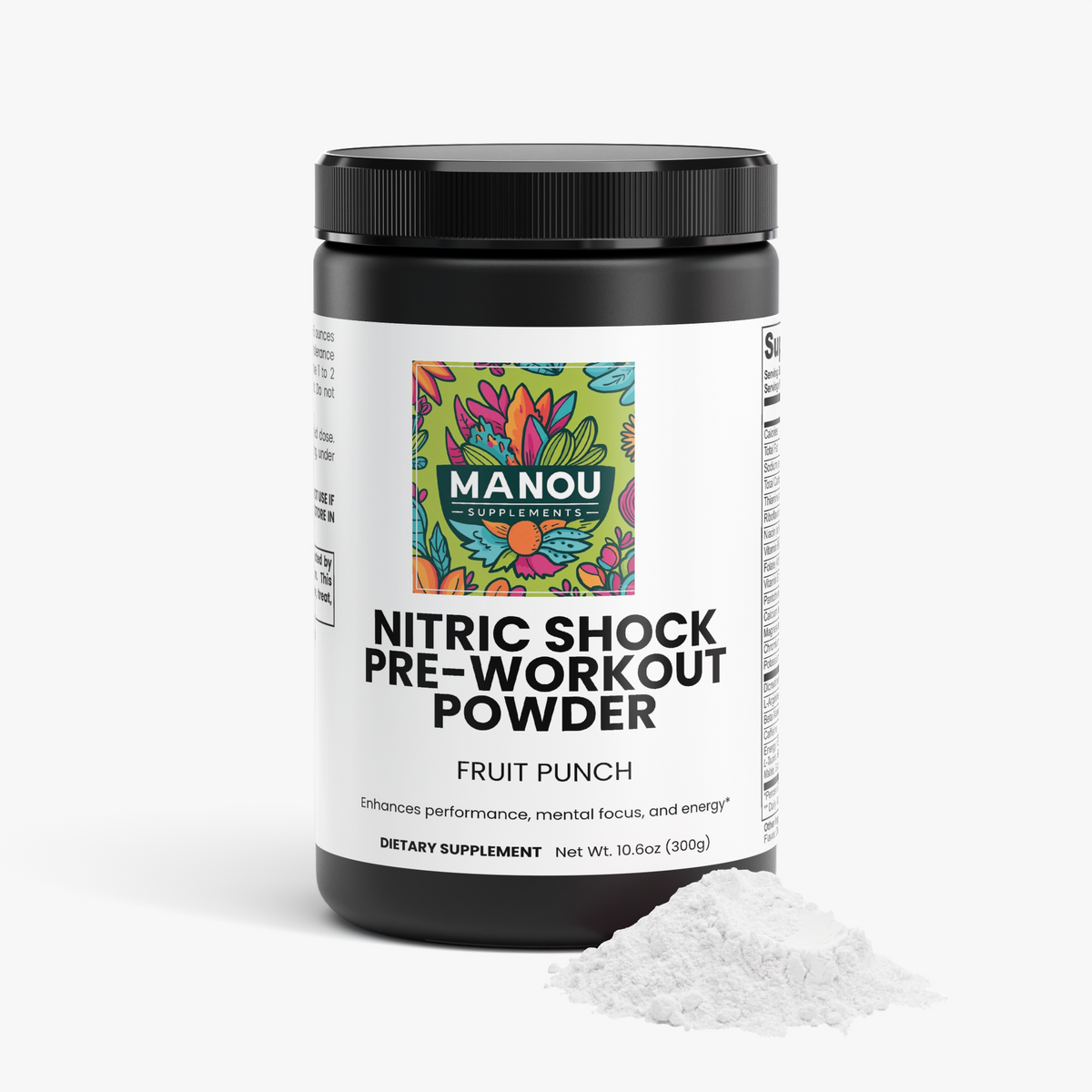 Nitric Shock Pre-Workout Powder (Fruit Punch)“Your 5 AM Alarm Just Met Its Assassin”