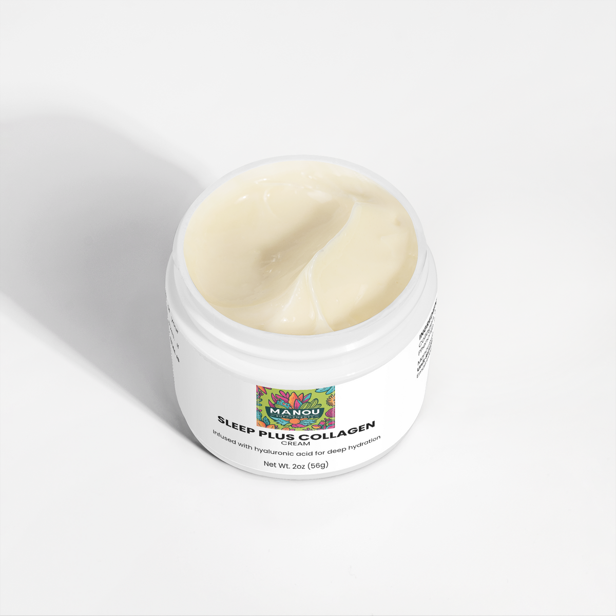 Sleep Plus Collagen Cream Night Moisturizer – Hyaluronic Acid Anti-Aging Firming Face Cream for Dry Skin, Wrinkle Reduction & Overnight Hydration