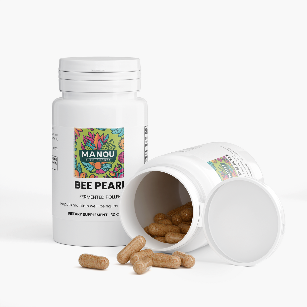 🐝💊 BEE PEARL PILLS – Natural Energy, Glowing Skin & Vitality Boost! (Royal Jelly Complex) ✨🌿