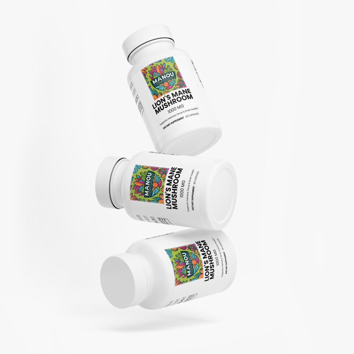 Lion's Mane 3000mg — Extra Strength Focus & Memory Support