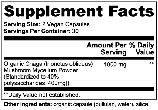 Chaga Mushroom"Your Body’s Mutiny Against Modern Life (Finally, a Biohack That Doesn’t Lie)"